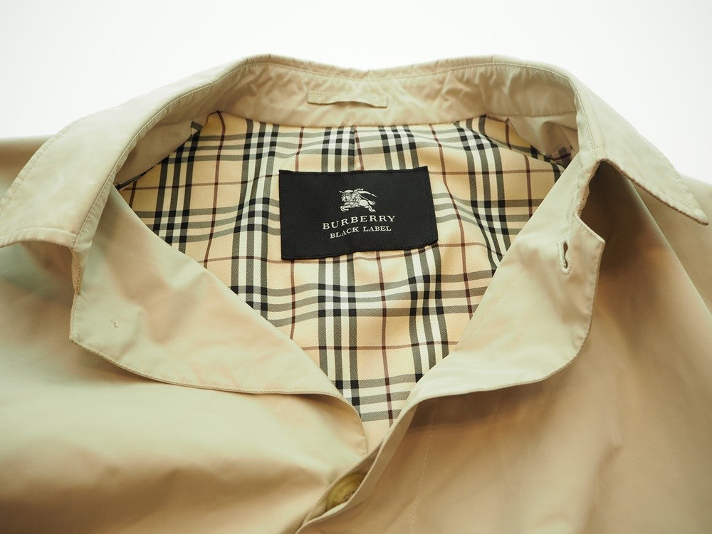 バーバリー Burberry BLACKLABELブラックレーベル ビジネスコート 薄手