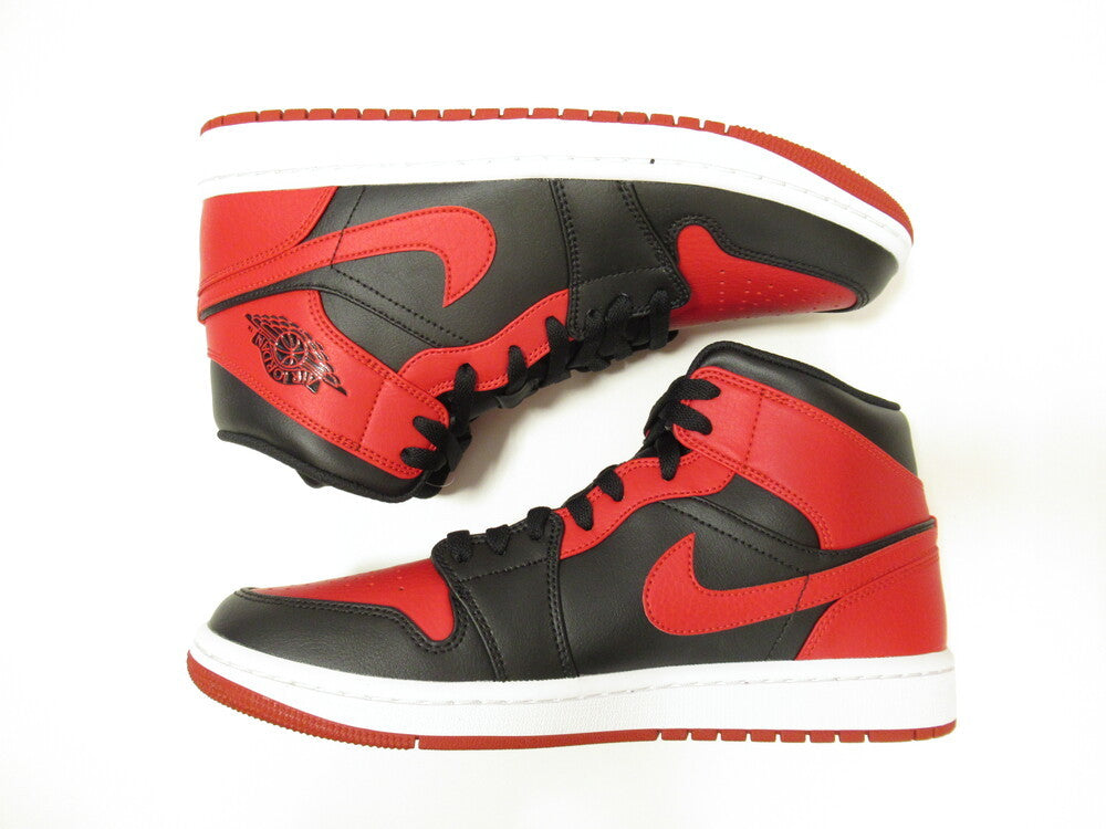 NIKE AIR JORDAN 1 MID BRED ナイキ エア ジョーダン1 ミッド ブレッド