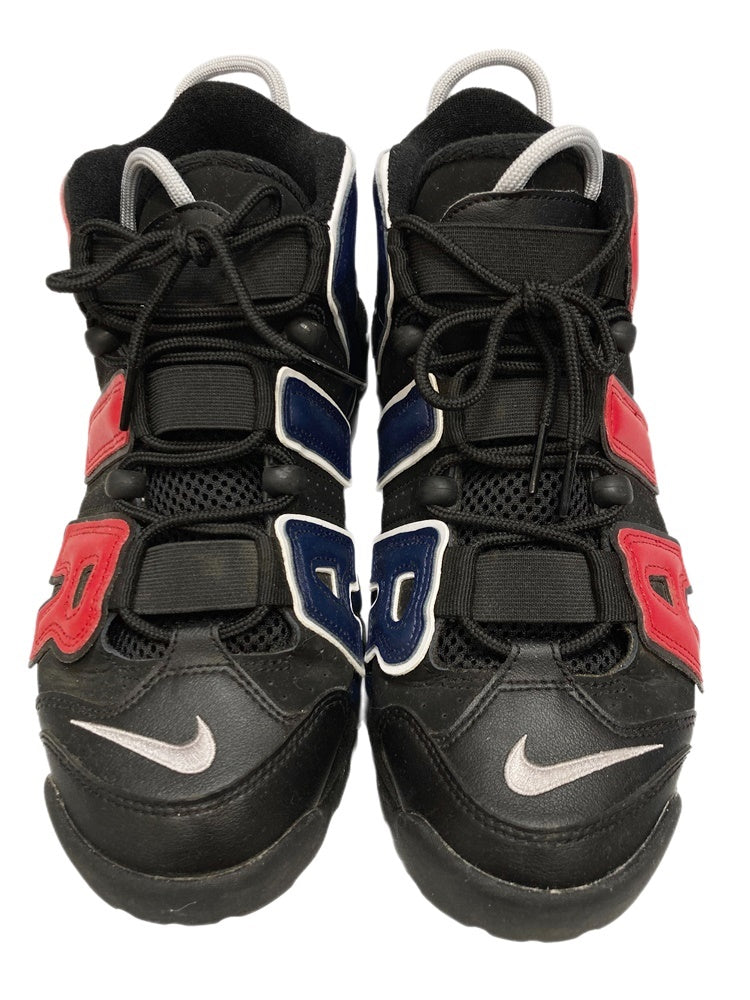 ナイキ NIKE AIR MORE UPTEMPO 96 BLACK/UNIVERSITY RED-MIDNIGHT NAVY