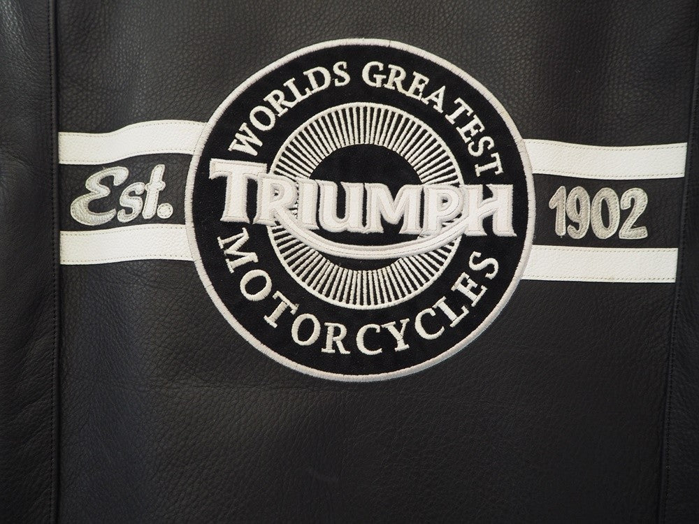 トライアンフ モーターサイクル TRIUMPH レザー シングル ライダース