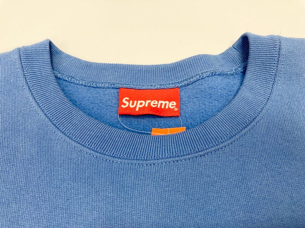 シュプリーム SUPREME Precision Crewneck Pale Royal 21SS プレシジョン クルーネック トレーナー 青  スウェット ロゴ ブルー Lサイズ 101MT-2060 | 古着通販のドンドンサガール