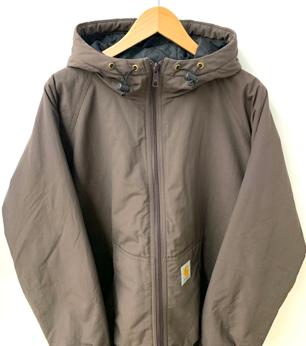 カーハート Carhartt デッキジャケット 中綿 2136 ジャケット ロゴ ブラウン Lサイズ 201MT-1794