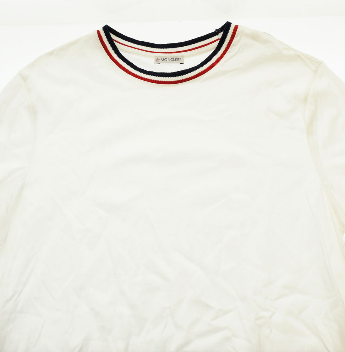 モンクレール MONCLER MAGLIA 半袖Tシャツ 白 C-SCOM-19-15 