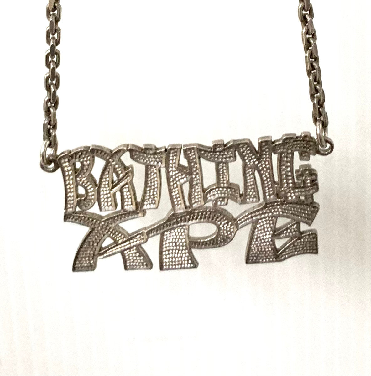 中古】アベイシングエイプ A BATHING APE 925 プレート メンズ