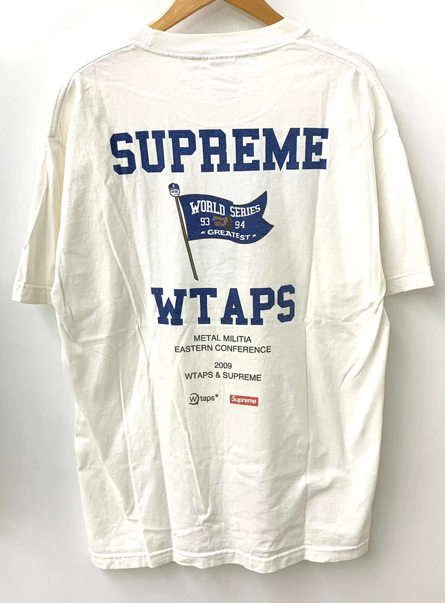 シュプリーム SUPREME ダブルタップス WTAPS WHT コラボ Tシャツ