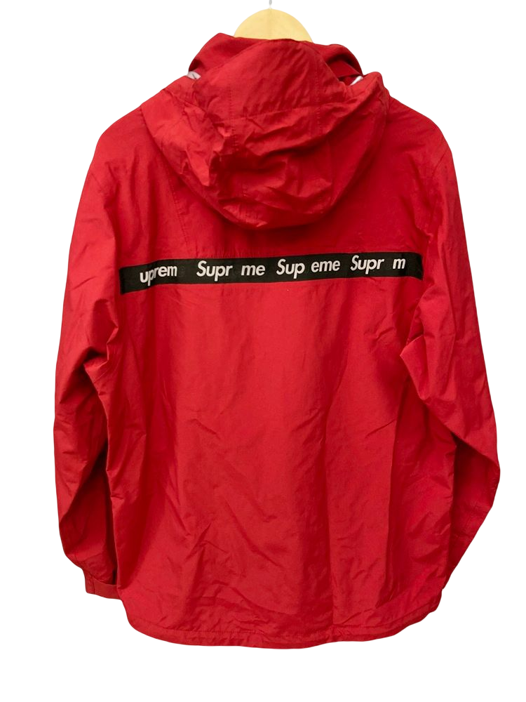 シュプリーム SUPREME Taped Seam Jacke Red 17FW テーピング シーム