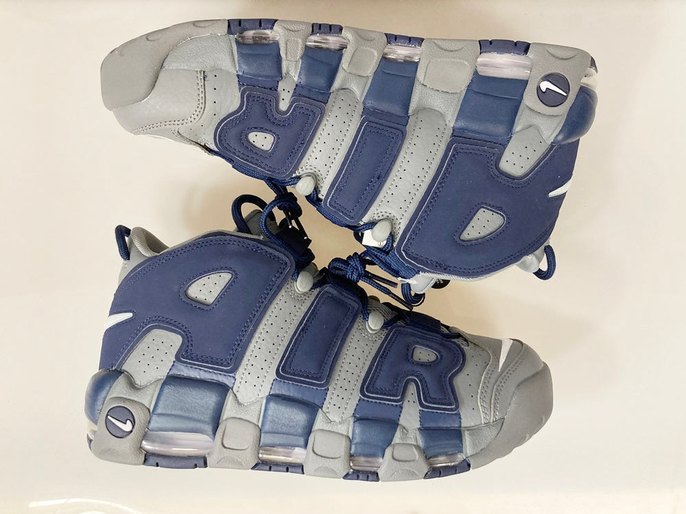 ナイキ NIKE AIR MORE UPTEMPO 96 COOL GREY/WHITE-MIDNIGHT NAVY エア