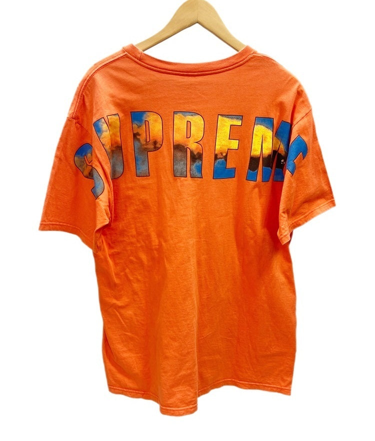 シュプリーム SUPREME Crash Tee Bright Orange 17FW 半袖 バック