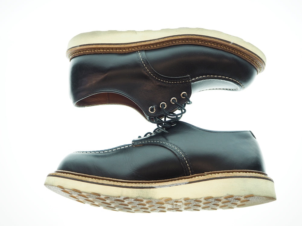 レッドウィング RED WING 8106 Work Oxford ワークオックスフォード 黒 Dワイズ メンズ靴 ブーツ その他 ブラック 27cm  101-shoes541