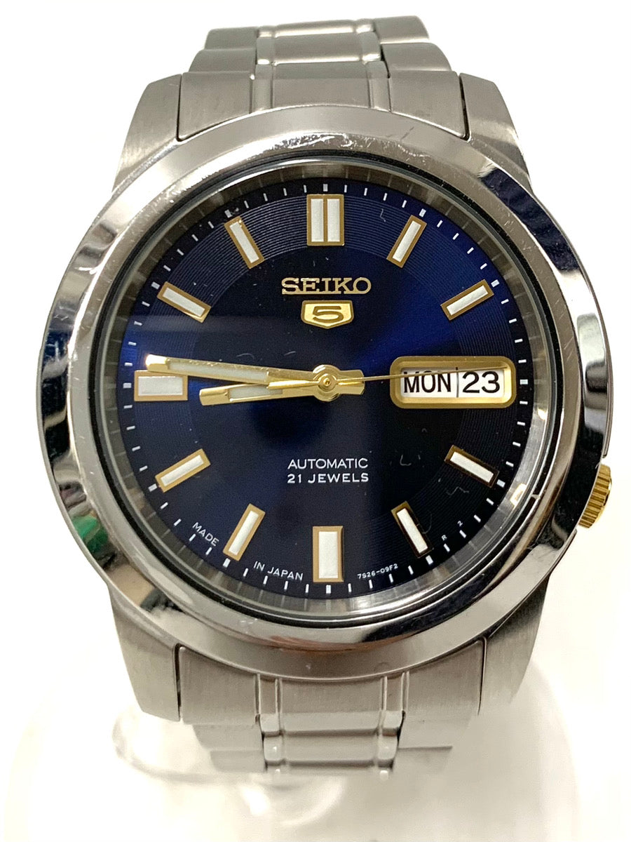 セイコー SEIKO 自動巻腕時計 7S26-02W0 メンズ腕時計105watch-30
