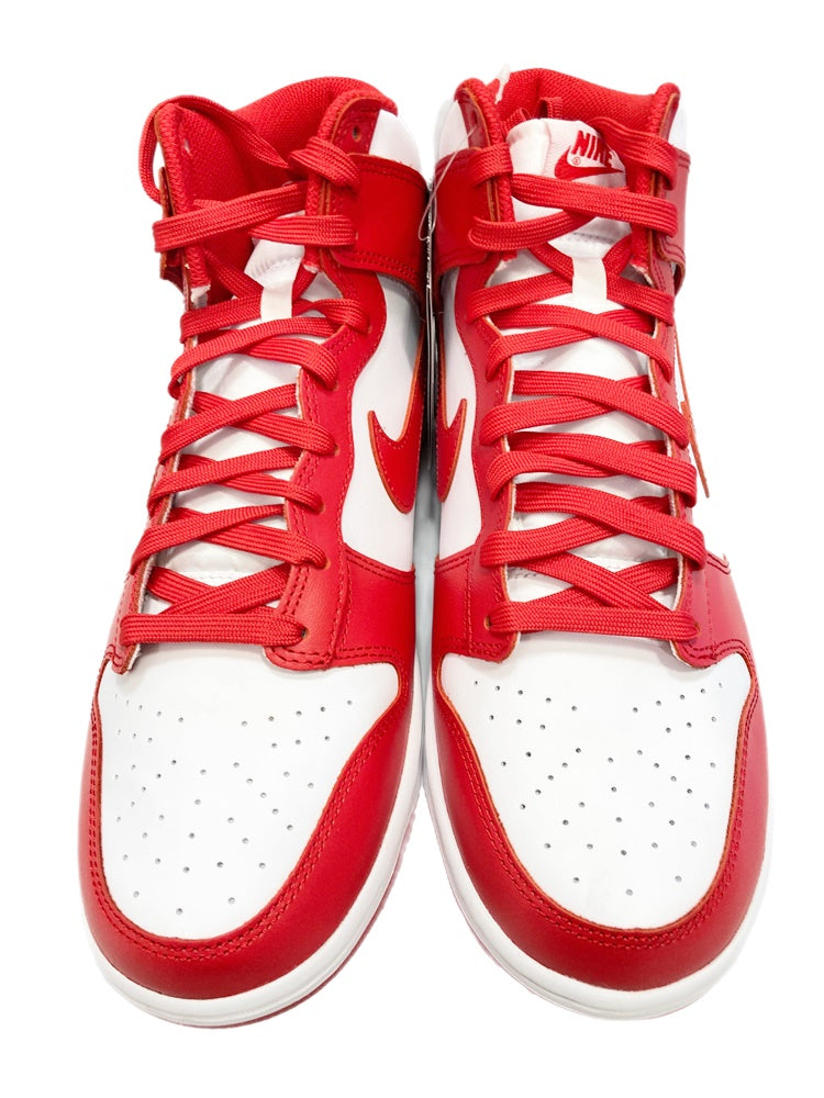 ナイキ NIKE DUNK HI RETRO Championship White and Red ダンク ハイ