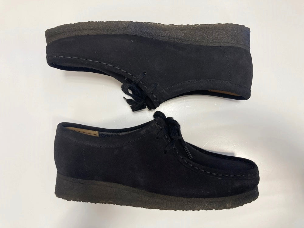 クラークス Clarks Clarks WALLABEE BLACK SUEDE クラークス ワラビー