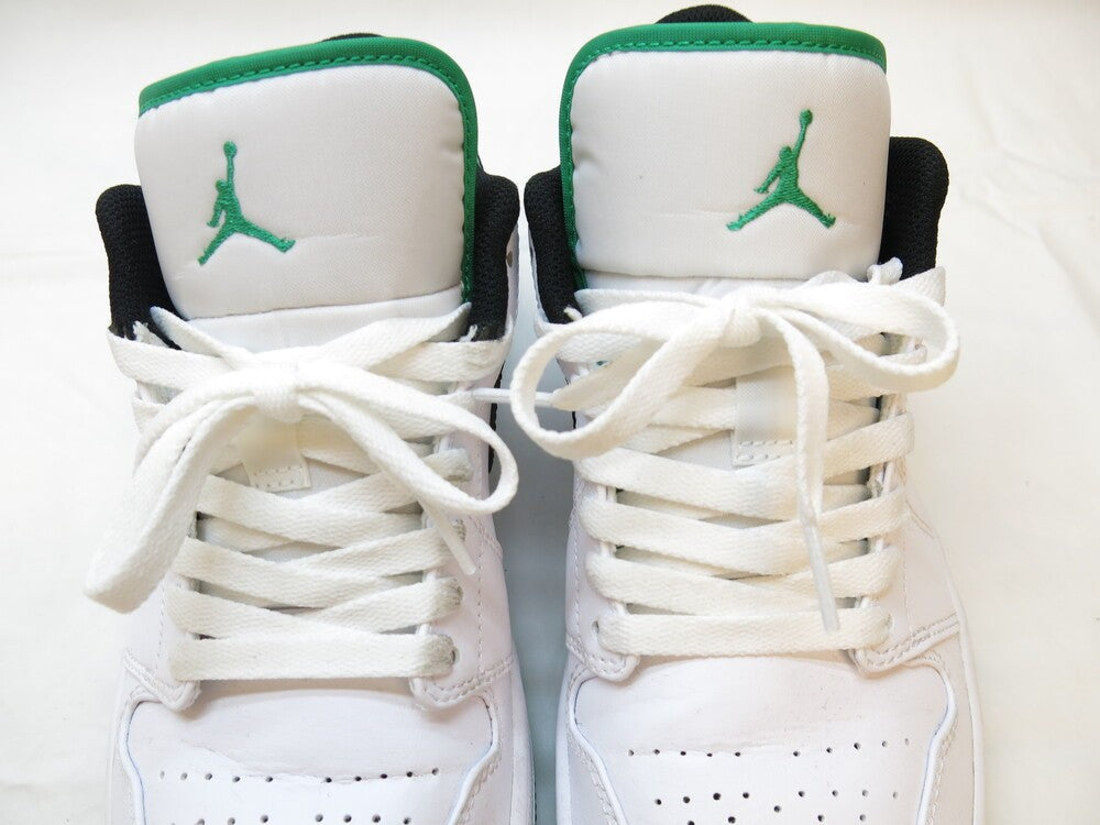 NIKE AIR JORDAN 1 LOW WHITE/STADIUM GREEN-BLACK ナイキ エア