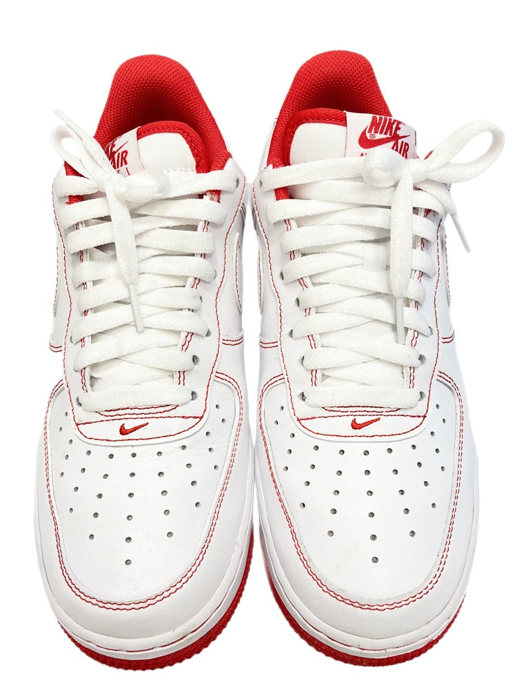 ナイキ NIKE AIR FORCE 1 07 WHITE/WHITE-UNIVERSITY RED エアフォース