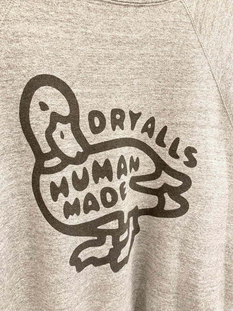 【HUMAN MADE】 DRY ALLS ダックプリント  スウェットシャツ