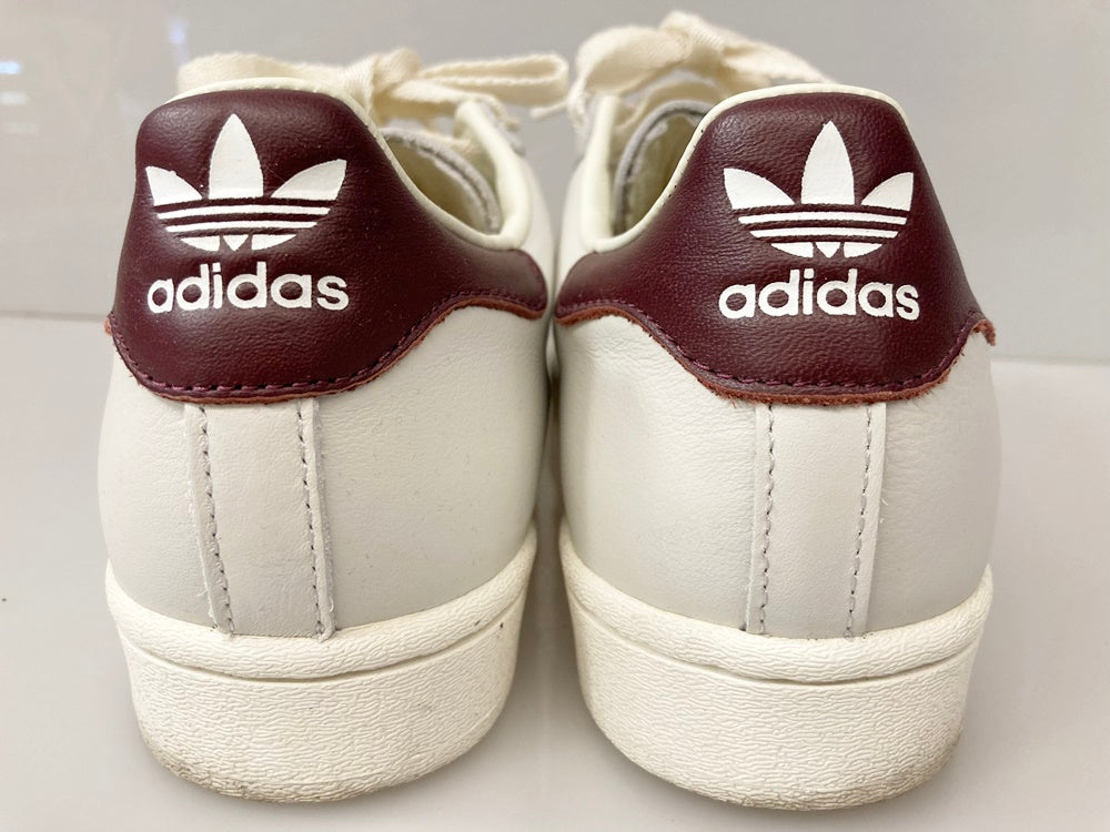 アディダス adidas SUPERSTAR スーパースター OFF WHITE/MAROON/OFF