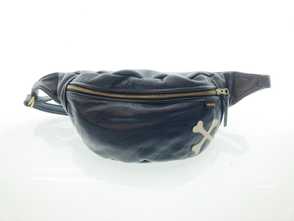 バンソン VANSON BACKDROP FANNY PACK with CROSS BONE ファニーパック