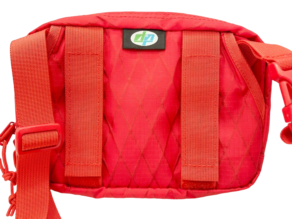 シュプリーム SUPREME Shoulder Bag 18AW Red プリントロゴ ウエスト