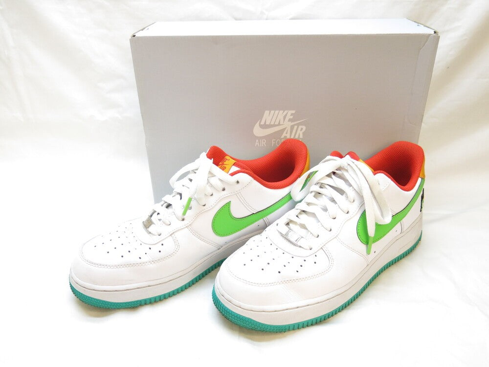 NIKE AIR FORCE 1 SBY COLLECTION WHITE GREEN EMERALD GREEN ナイキ