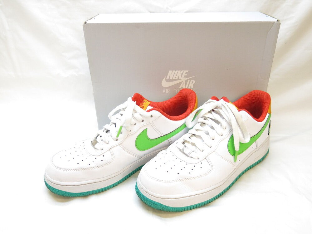 Nike air force 1 sby collection white green emerald green Clearance
