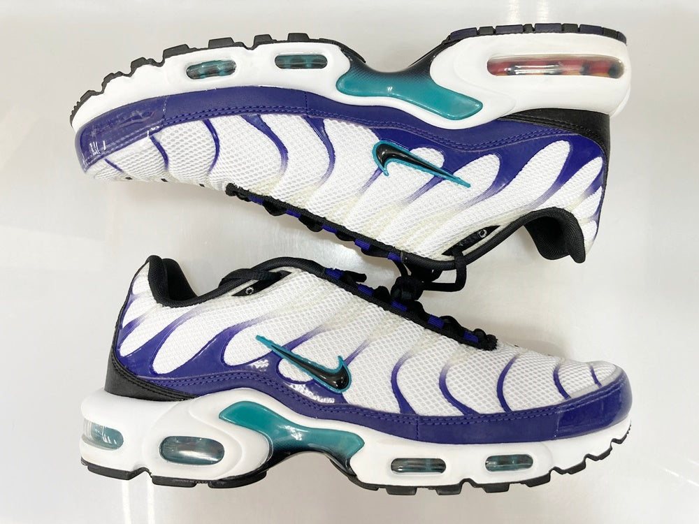 ナイキ NIKE AIR MAX PLUS WHITE/BLACK-GRAPE ICE エア マックス プラス グレープ ホワイト系 白 シューズ  DM0032-100 メンズ靴 スニーカー ホワイト 28.5cm 101-shoes960