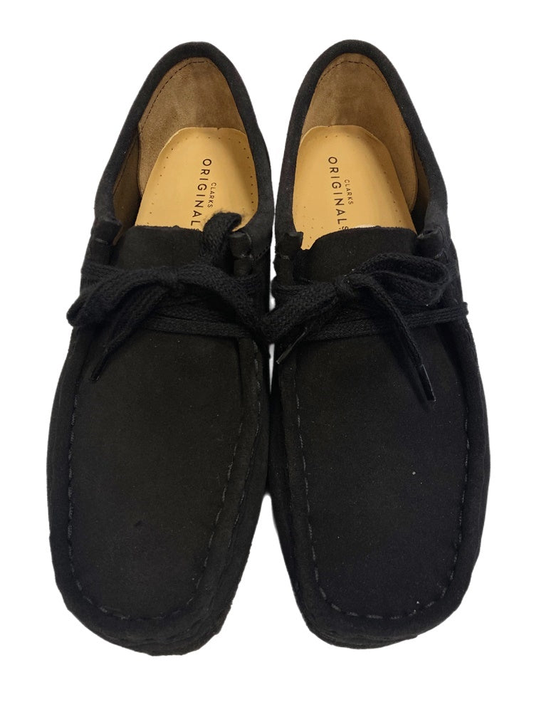 クラークス Clarks Clarks WALLABEE BLACK SUEDE クラークス ワラビー