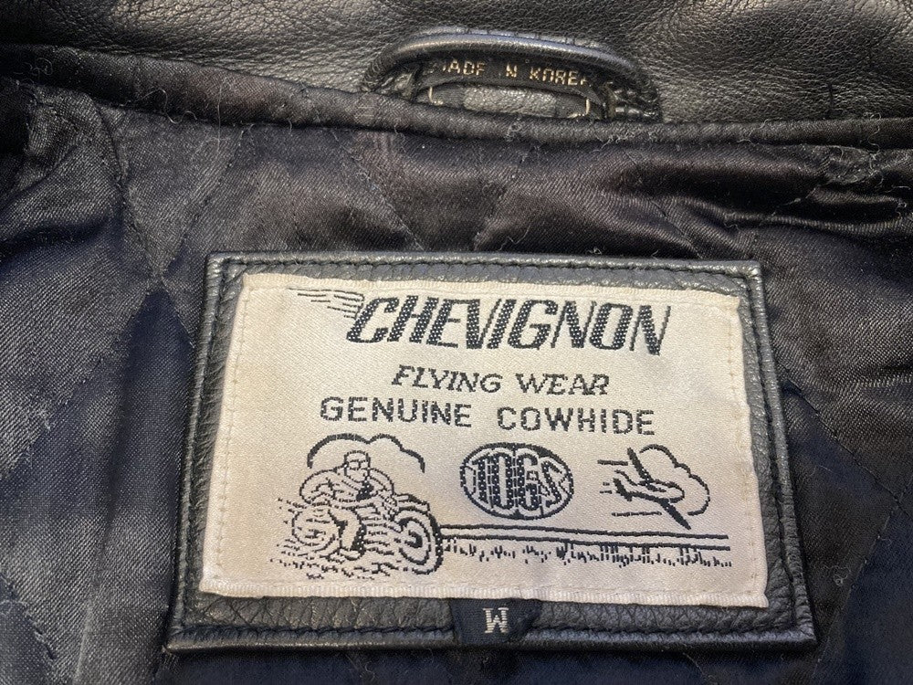 シェビニオン CHEVIGNON FLYING WEAR GENUINE COWHIDE ヴィンテージ