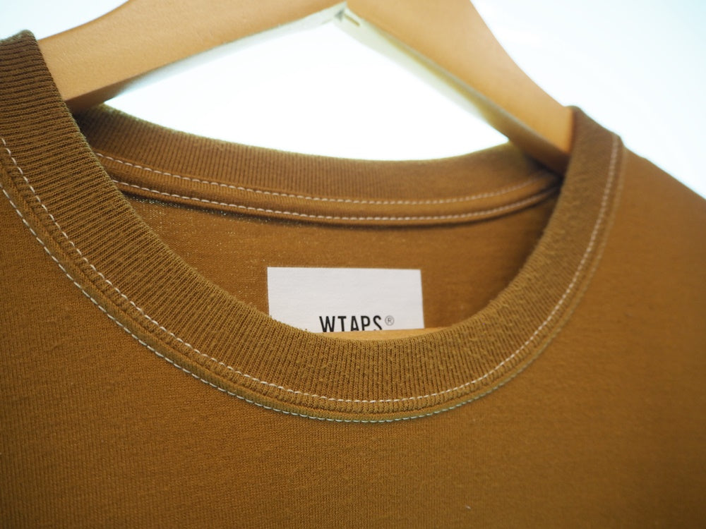 ダブルタップス W)taps WTAPS BLANK SS COPO CAMEL ショートスリーブ