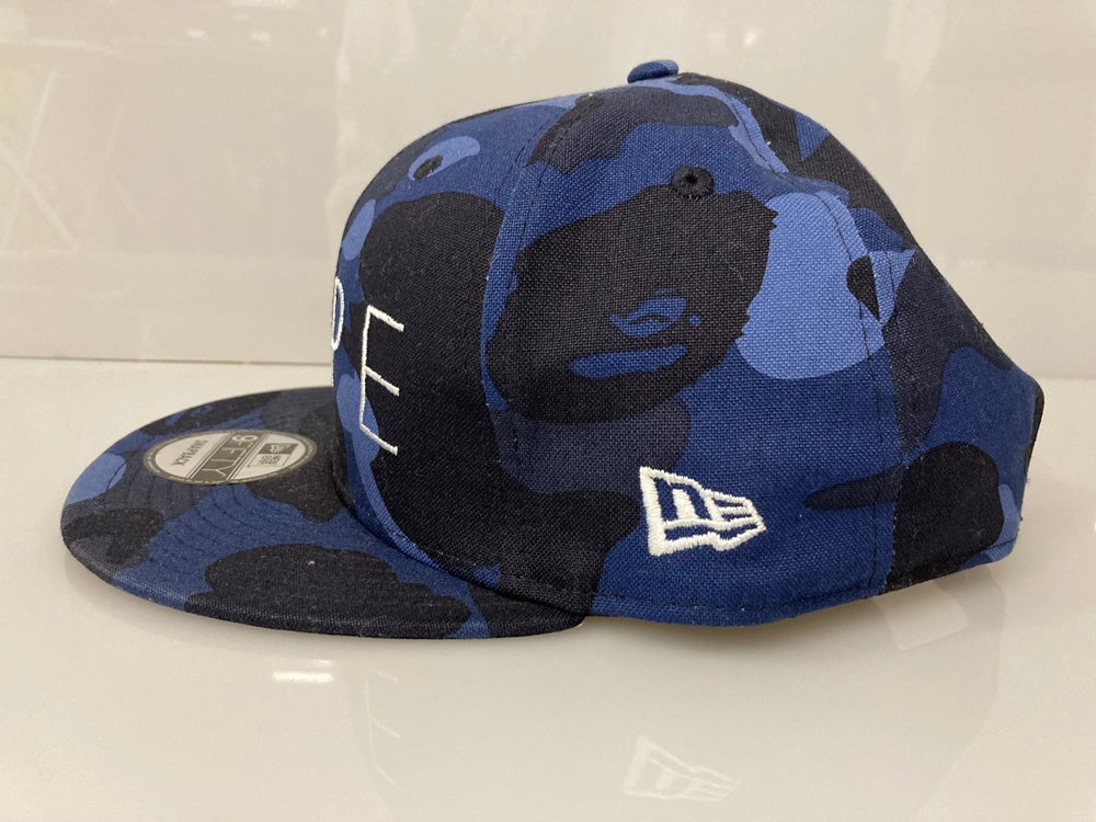 中古】ア ベイシング エイプ A BATHING APE カラーカモ ニューエラ