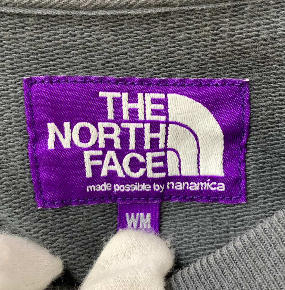 【人気トラックジャケット】THE NORTH FACEパープル紫刺繍ロゴ