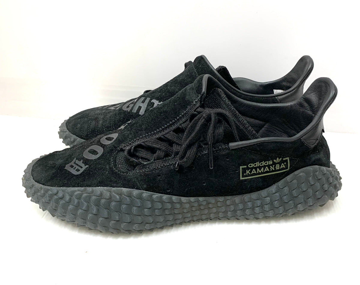 アディダス adidas KAMANDA ネイバーフッド NEIGHBORHOOD B37341 メンズ靴 スニーカー ロゴ ブラック 27.5cm  201-shoes523