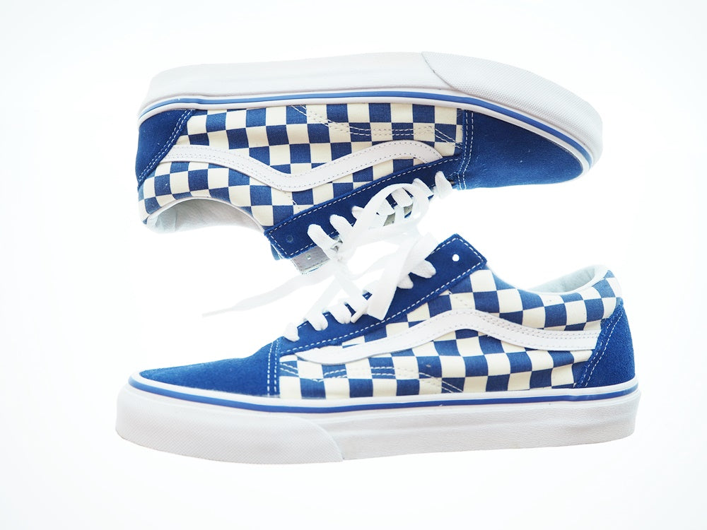 ヴァンズ VANS OLD SKOOL BLUE/WHITE 9SIZE オールドスクール