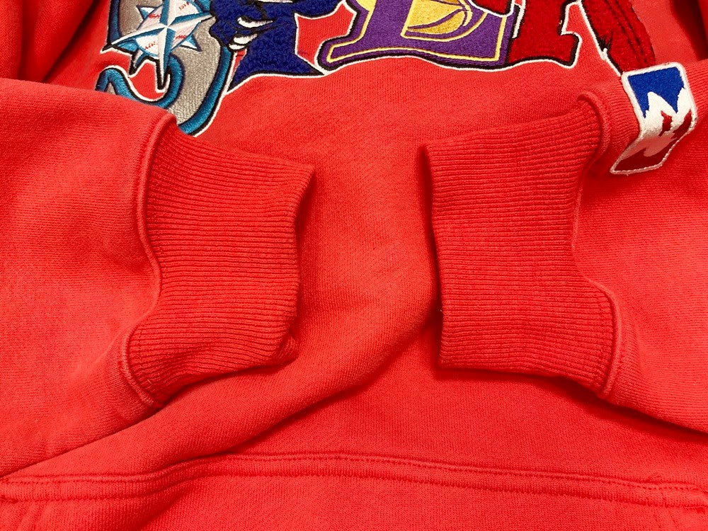 サプライヤー SUPPLIER Splr Hoodie Red プルオーバー フード パーカー 赤 XL パーカ ロゴ レッド LLサイズ  101MT-2002