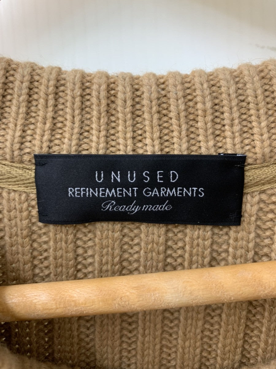 アンユーズド UNUSED 15AW クルーネック ニット スリット US0989