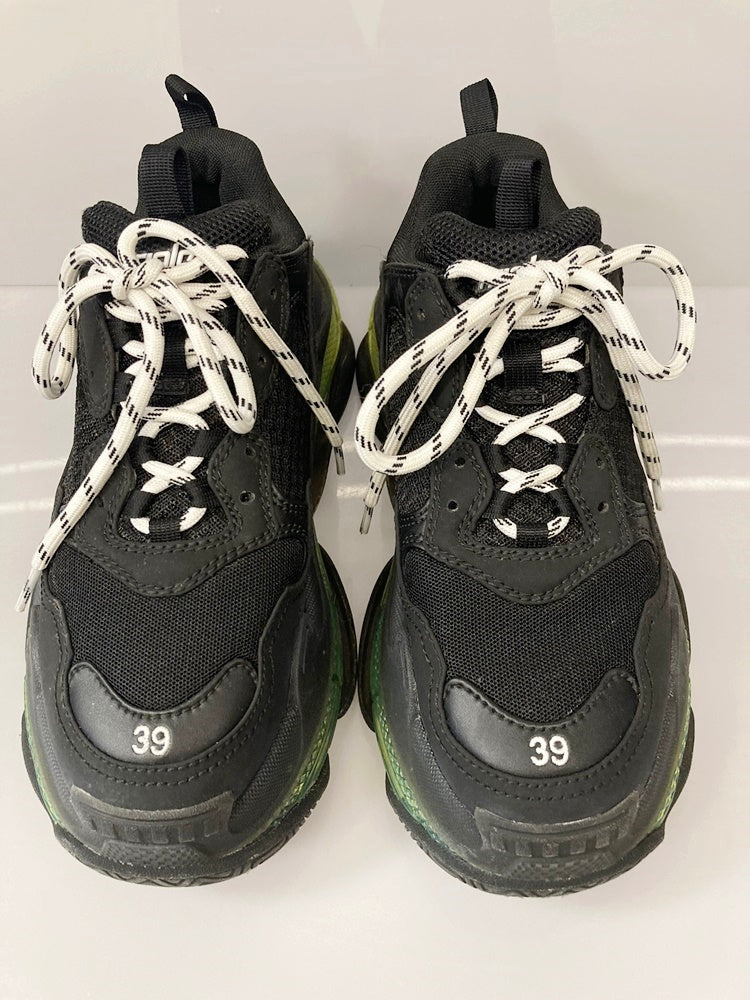 バレンシアガ BALENCIAGA TRIPLE S トリプルＳ クリアソール シューズ