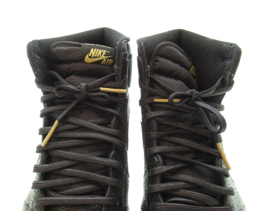 ナイキ NIKE AIR JORDAN 1 RETRO HIGH OG BLACK/METALLIC GOLD-SUMMIT