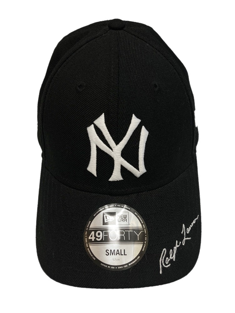 ニューエラ New Era × Polo Ralph Lauren MLB New York Yankees 49FORTY ポロ ラルフローレン  ニューエラ ニューヨークヤンキース ベースボールキャップ ブラック系 黒 刺繍 208766 22273 帽子 メンズ帽子 キャップ ロゴ ブラック  101hat-61 | 古着通販のドンドンサガール