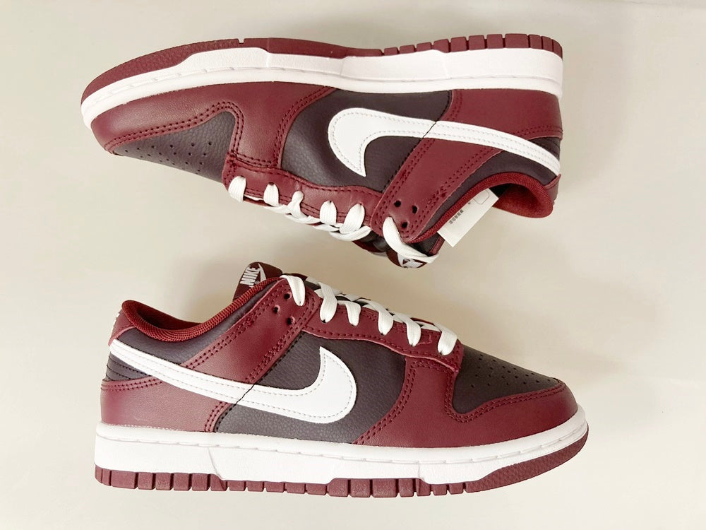 ナイキ NIKE DUNK LOW DARK BEETROOT Dark Beetroot-White-Burgundy Ash ナイキ ダンク ロー  ダーク ビートルート ワインレッド系 DJ6188-600 レディース靴 スニーカー ワインレッド 24cm 101-shoes719