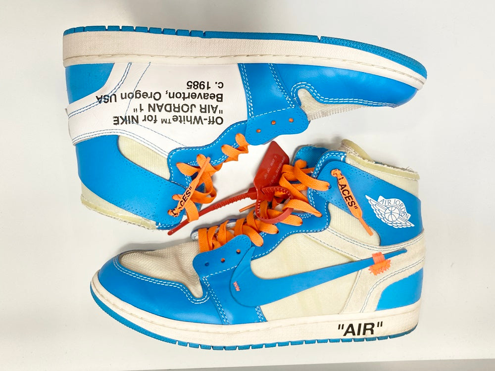 ジョーダン JORDAN OFF-WHITE × NIKE AIR JORDAN 1 RETRO HIGH OG オフ