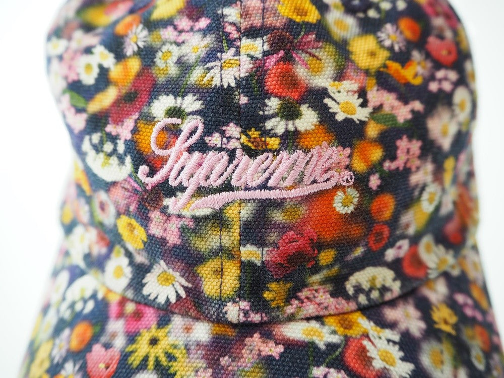 中古】シュプリーム SUPREME Liberty Floral 6パネル キャップ