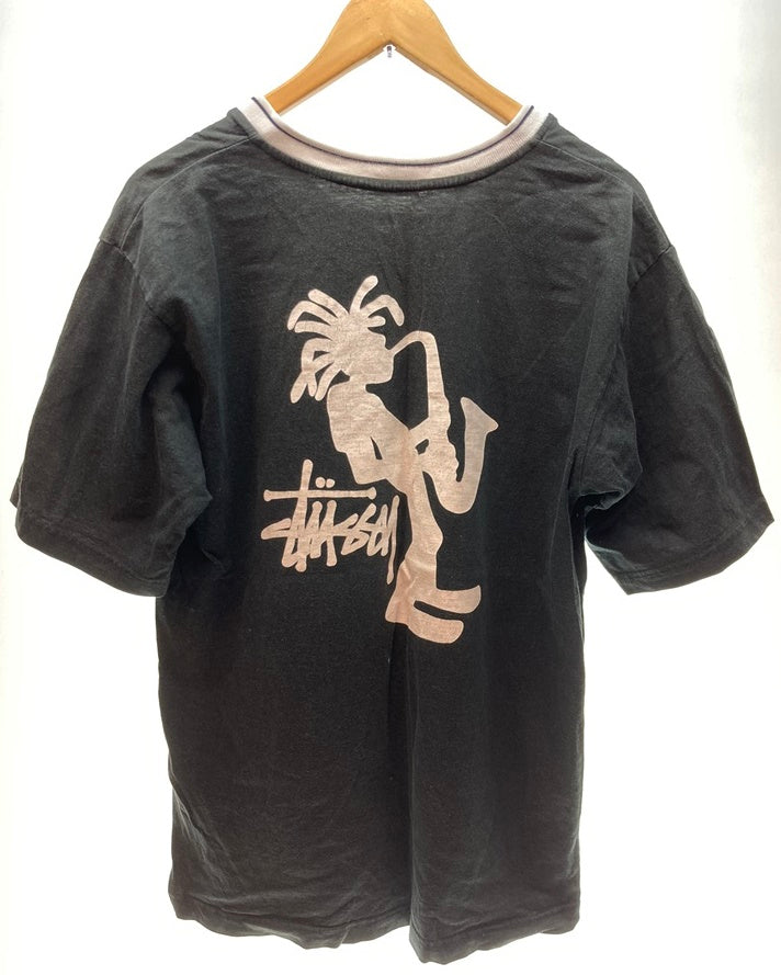 ステューシー STUSSY ジャズマン Tシャツ VINTAGE JAZZ MAN BIG LOGO