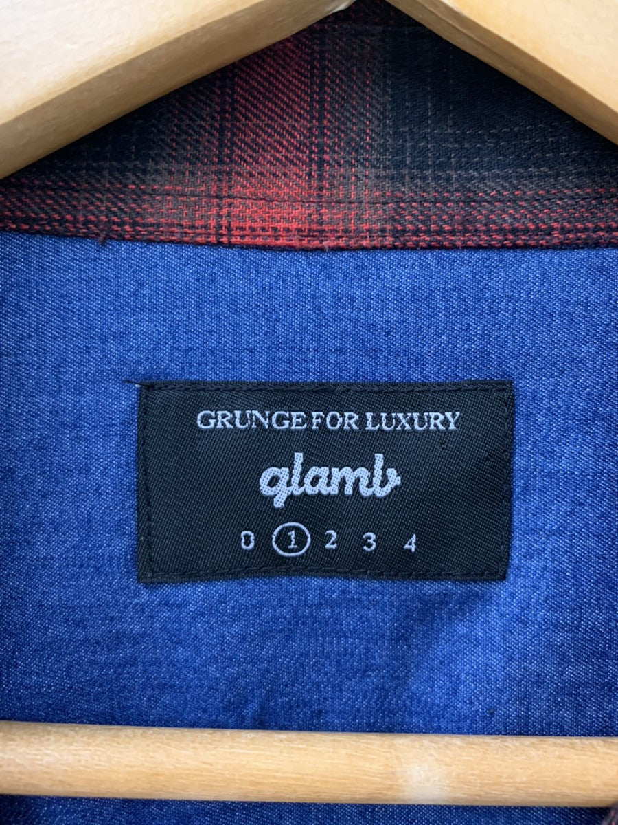 glamb GRUNGE FOR LUXURY デニム長袖シャツ - トップス