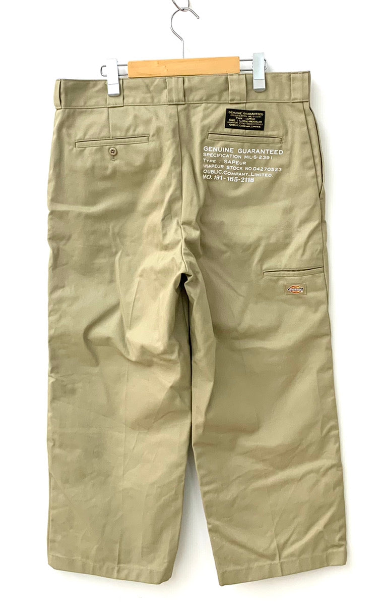 ディッキーズ Dickies ×サプール SAPEur ワークパンツ EWPT-001 ...