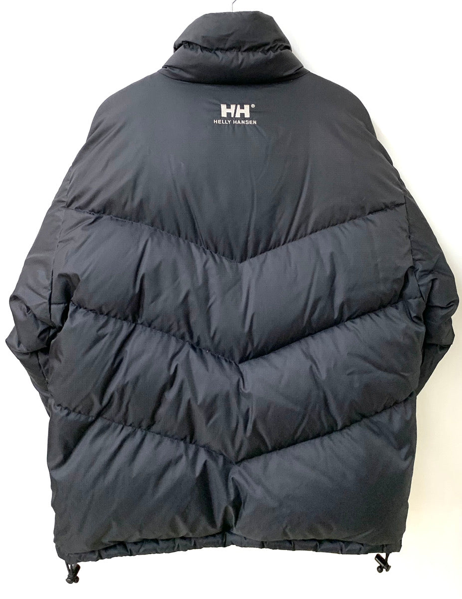 ヘリーハンセン HELLY HANSEN 90s ダウンジャケット チェストロゴ 906977 ジャケット ブラック Mサイズ 201MT-2055