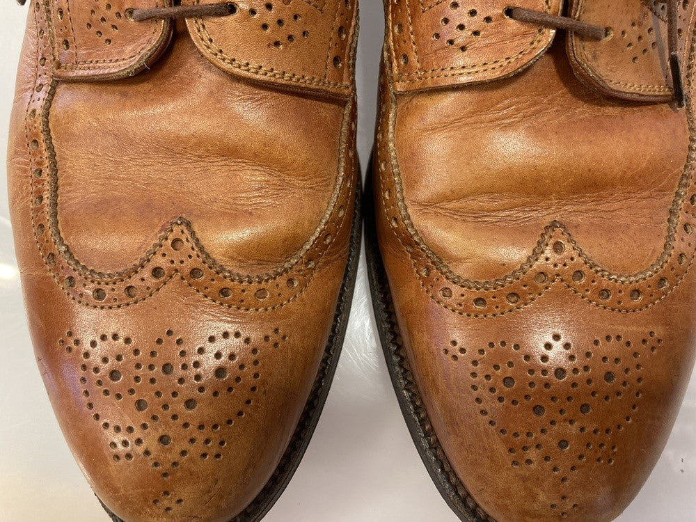 オールデン Alden WING TIP アバディーン バーニッシュ ダークタン 
