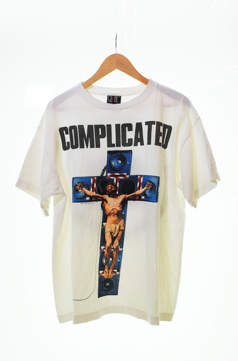 セントマイケル SAINT MICHAEL 23AW COMPLICATED TEE ロゴ プリント ...