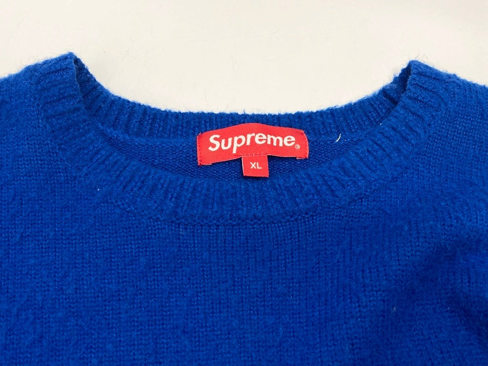 シュプリーム SUPREME Pilled Sweater Royal 21FW プルオーバー ニット