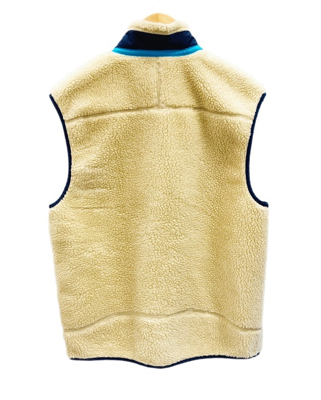 パタゴニア PATAGONIA クラシックレトロXベスト Classic Retro-X Vest ボアベスト アウトドア アイボリー系  23047FA13 ベスト 無地 Mサイズ 101MT-1876