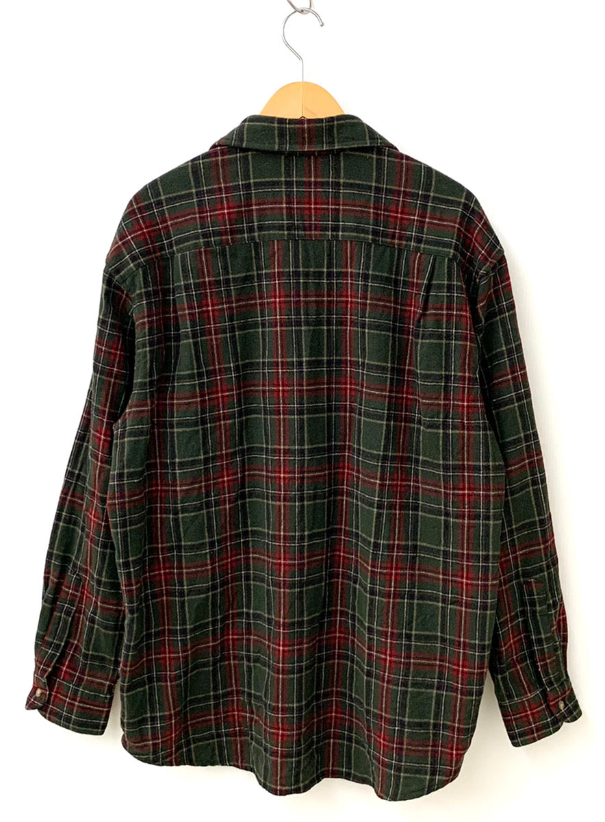 PENDLETON ペンドルトン チェック ウールシャツ USA製 ネルシャツ - シャツ