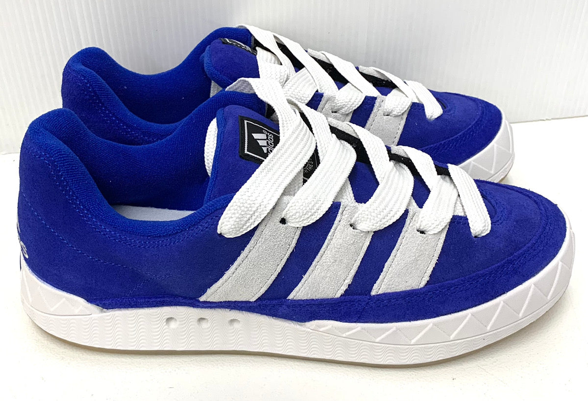 アディダス adidas アディダス アディマティック アトモス ブルー ADIMATIC atmos Blue BOLD BLUE/CRYSTAL  WHITE/GUM 22SS-S GX1828 メンズ靴 スニーカー ロゴ ブルー 201-shoes400